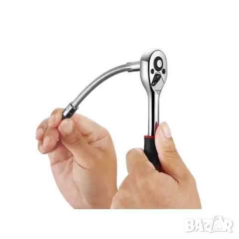 ПРОМО!! Комплект инструменти гедоре 1/4" в куфар, 46 части, снимка 7 - Гедорета - 51336187