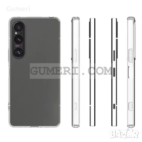 Силиконов Прозрачен Гръб за Sony Xperia 1 VI, снимка 4 - Калъфи, кейсове - 48433732