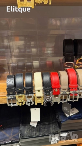 колани от естествена кожа в кутия celine louis vuitton hermes loewe , снимка 2 - Колани - 52907852