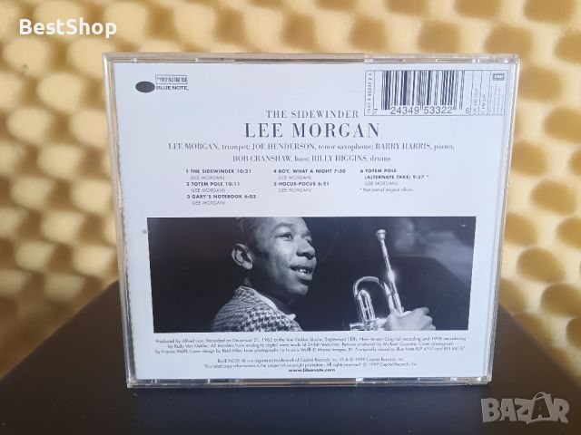 Lee Morgan - The sidewinder, снимка 2 - CD дискове - 46171011