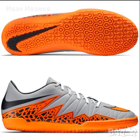 обувки за зала / стоножки Nike HyperVenom Phelon II IC номер 39,5-40, снимка 1 - Футбол - 46190733