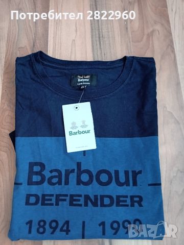 Barbour 2XL Нови  оригинални  тениски 