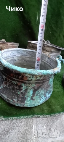 8бр малки бакърени менчета , снимка 8 - Антикварни и старинни предмети - 54125838