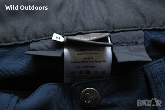NORRONA Svalbard Heavy duty pants - дамски туристически панталон, размер М, снимка 3 - Спортни екипи - 52528878