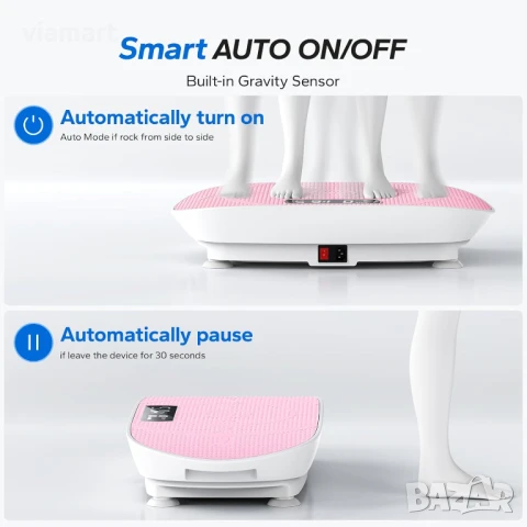 Вибрираща платформа MERACH MR-2398 с Bluetooth, LED дисплей, 10 нива, снимка 10 - Други - 50526921