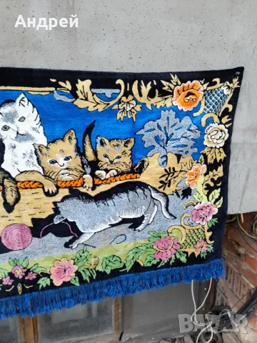 Старинен ковьор,покривка за стена #283, снимка 5 - Антикварни и старинни предмети - 50366896