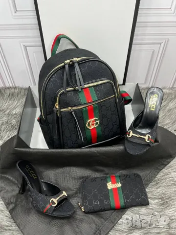 чехли на ток, чанта / раница и портмоне gucci , снимка 3 - Чанти - 46882104