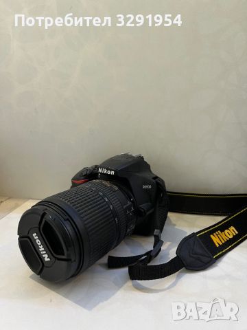 Фотоапарат Nikon D3500 + обектив + чанта, снимка 1 - Фотоапарати - 45571437