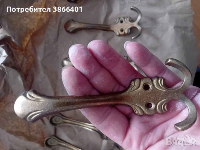 Месингови закчалки , снимка 5 - Декорация за дома - 50960564