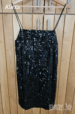 Рокля H&M с пайети 