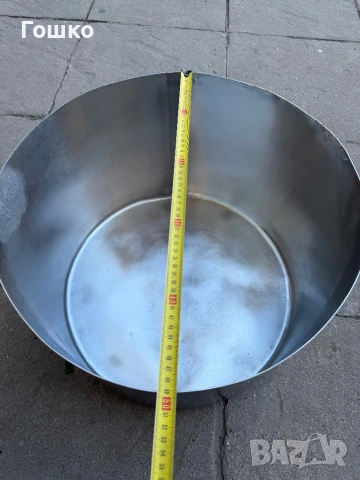 Казан алпака неръждавейка Хром Силистра, снимка 5 - Съдове за готвене - 54115691