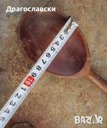 Красиви дървени, рисувани лъжица с дръжка, съд - каче, дървена стара лъжица, снимка 17 - Декорация за дома - 28879534