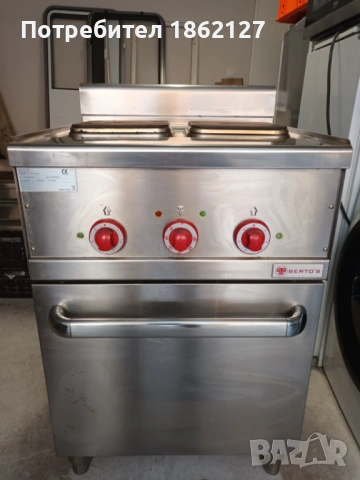 Професионална печка  на ток