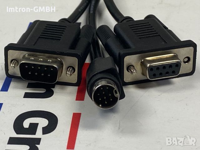  Сериен кабел RS232 ( 2 бр.)  DB9 Мъжки към букса 9pin - 3m, снимка 2 - Друга електроника - 45092285