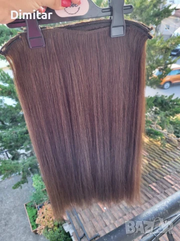 Коса 100% естествен косъм, снимка 3 - Аксесоари за коса - 51144196
