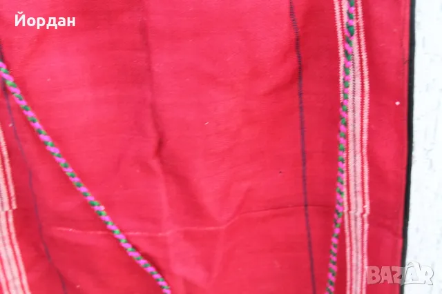 Вълнена престилка за народна носия, снимка 4 - Антикварни и старинни предмети - 50130656