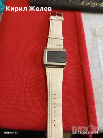 Модерен дамски часовник Q/Q LED WATCH много красив 49015, снимка 4 - Дамски - 53591861