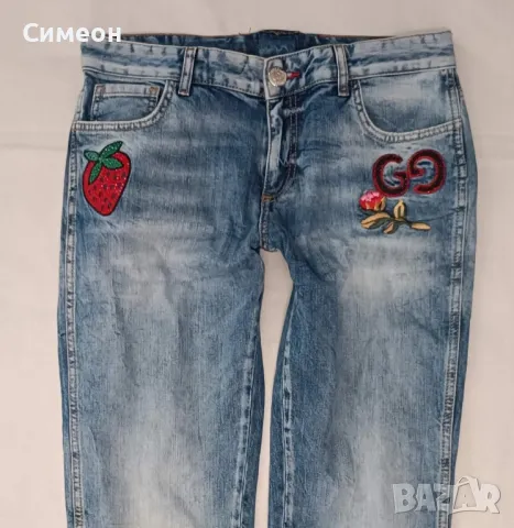 Gucci дънки Гучи M, снимка 2 - Дънки - 48246666