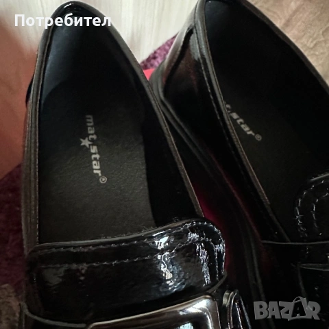 Черни лоуфъри, снимка 9 - Дамски ежедневни обувки - 54100368