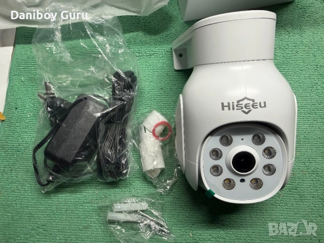 Hiseeu NVR 5MP безжична PTZ система за охранителни камери, вътрешна и външна IP66  WiFi, снимка 8 - Комплекти за видеонаблюдение - 53997752