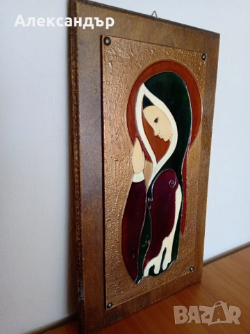 Старо медно пано картина, снимка 4 - Пана - 54009113