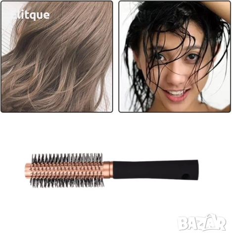 Антистатична кръгла четка за оформяне на къдрици