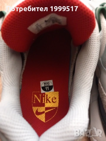 Мъжки маратонки Nike Air Max 95 Pure Platinum Grey Gorge Green White DM0011-002 , размер11, снимка 2 - Маратонки - 53737413