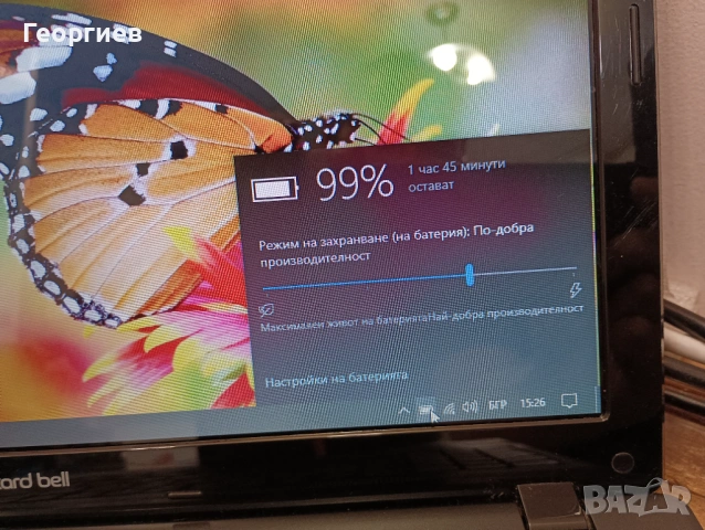 Лаптоп PackardBell P5WS6 / 15,6", снимка 7 - Лаптопи за дома - 54290358