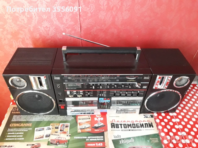   ПРОФИЛАКТИРАН РАДИОКАСЕТОФОН, снимка 3 - Радиокасетофони, транзистори - 53919082