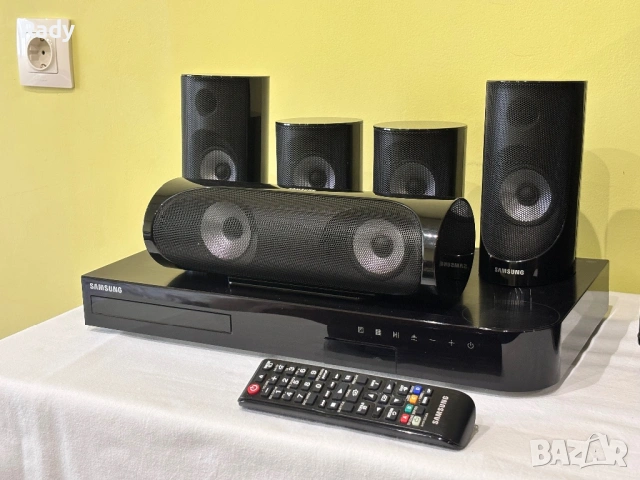 Система за домашно кино SAMSUNG, 5.1 канала/1000W, HT-J5500, снимка 2 - Аудиосистеми - 53890411