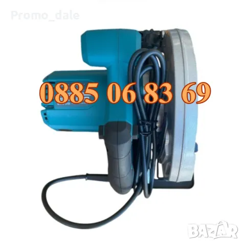 Електрически ръчен циркуляр 1200W Ø 185 мм, снимка 2 - Други инструменти - 49311441