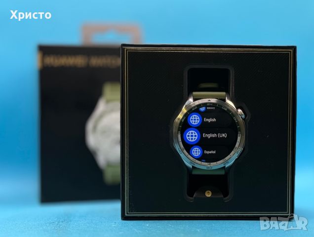 ГАРАНЦИОНЕН!!! Смарт часовник Huawei Watch GT 4, 46 мм, Зелен, снимка 2 - Смарт часовници - 46342239