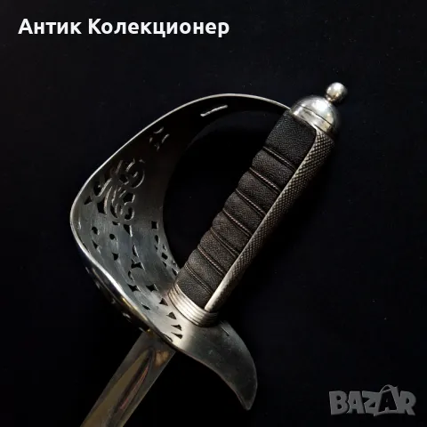 Парадна сабя за Инженери, Британия М 1897 г. Крал George V., снимка 4 - Антикварни и старинни предмети - 49873959