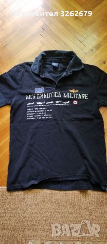 aeronautica military 100% оригинална L, снимка 4 - Тениски - 46344889