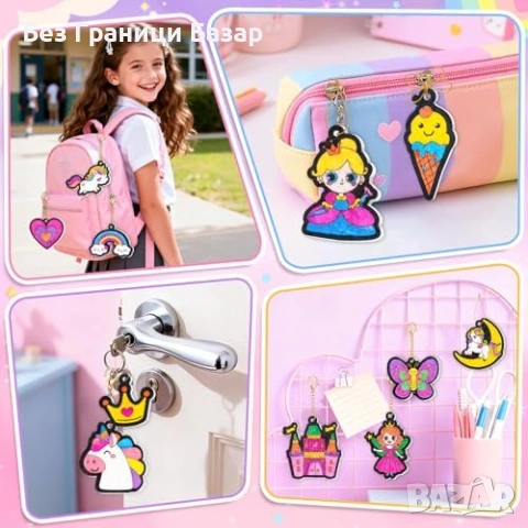 Нов Детски творчески комплект 4–12 г. – 3D рисуване с вода, 10 маркера, снимка 4 - Образователни игри - 53521635