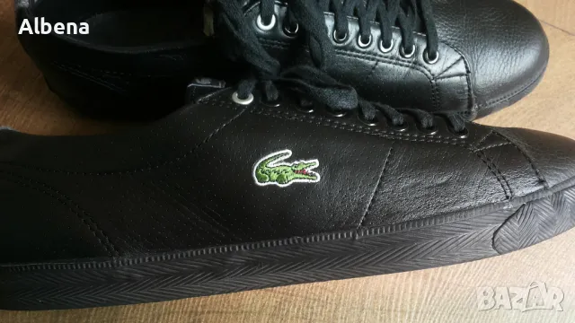 LACOSTE LEATHER Shoes Размер EUR 43 / UK9 обувки естествена кожа 251-14-S, снимка 4 - Ежедневни обувки - 46991197