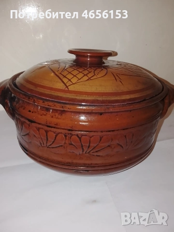 ГЮВЕЧ с КАПАК - 4 литра , снимка 7 - Прибори за хранене, готвене и сервиране - 53543346