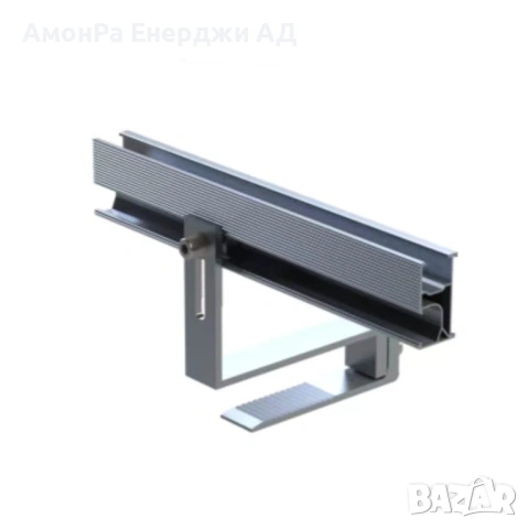 Алуминиев профил 06 със страничен канал 360х52х30mmм, за монтаж на соларни панели върху покрив, снимка 3 - Друга електроника - 54048291