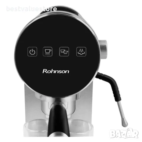 Кафемашина Rohnson R-9050 20 Bar, 900 Ml, 1360 W, Сив, снимка 5 - Кафемашини - 47235065