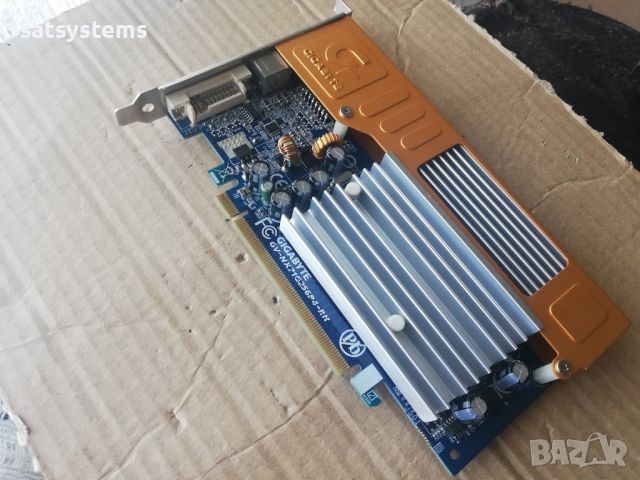 Видео карта NVidia GeForce Gigabyte NX7100 GS 256MB GDDR2 64bit PCI-E, снимка 4 - Видеокарти - 45146203