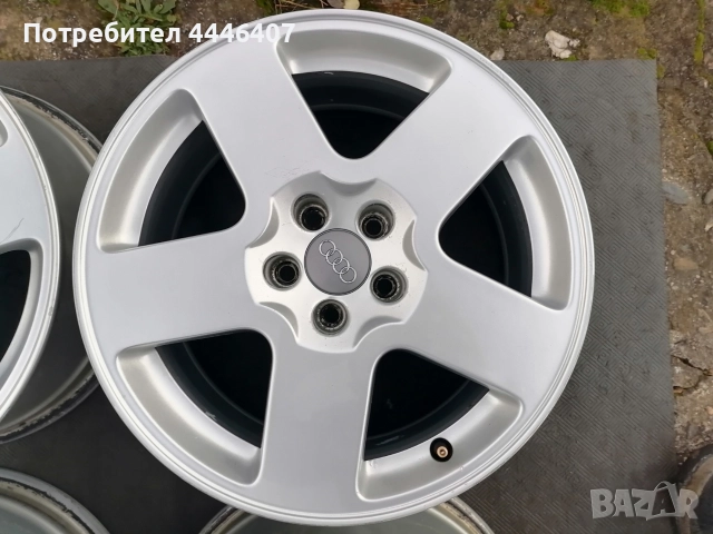 Оригинални джанти 16" 5х100 Audi, снимка 4 - Гуми и джанти - 52742017