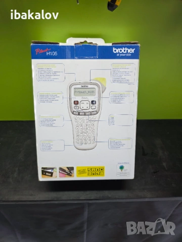 Преносим етикетен принтер Brother P-Touch H105. , снимка 3 - Друга електроника - 53405359