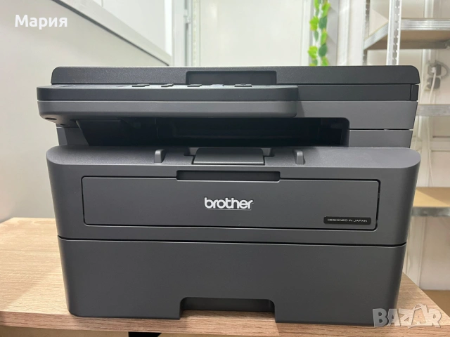 КАТО НОВ лазерен мултифункционален принтер Brother DCP-L2620DWВ