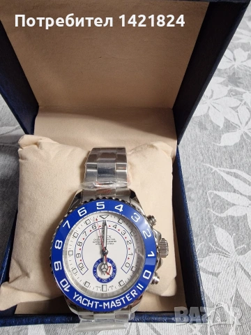 ЧИСТО НОВ Автоматичен часовник Rolex Yacht-Master II (Висок клас)