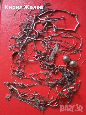 100 грама сребърни накити за поправка за части за реставрация или материал 51431, снимка 6 - Бижутерийни комплекти - 51952157