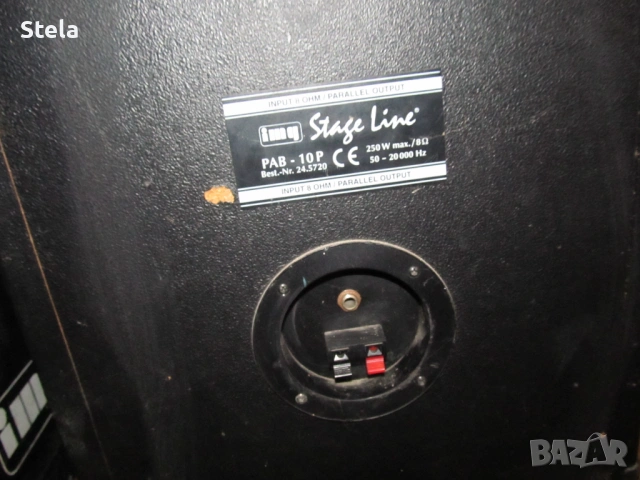 ТОНКОЛОНИ тип DISKO IMQ Stage Line 250 w MAX, снимка 3 - Тонколони - 54087190