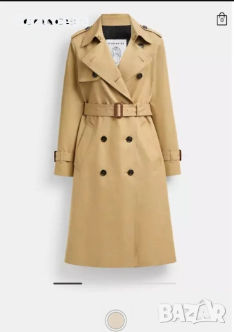 шлифер тренчкот COACH