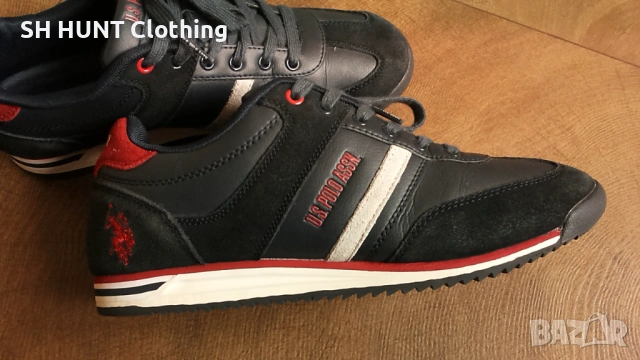 U.S.POLO ASSN KENT размер EUR 41 / UK 7,5 естествена кожа 103-11-S, снимка 3 - Ежедневни обувки - 53047212