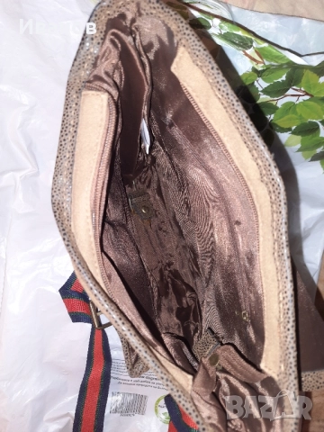 мъжка чанта през рамо от естествена кожа мъжка чанта през рамо Kango лотl, снимка 6 - Чанти - 52321366