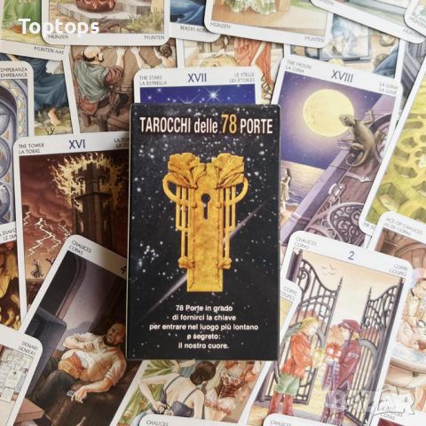 Таро карти - Out of Hand Tarot & Tarot of the 78 Doors & Vox Arcana, снимка 8 - Карти за игра - 45280493